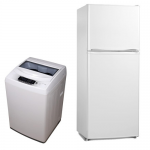 Appliance Package:6kg Washing Machine + 208L Fridge